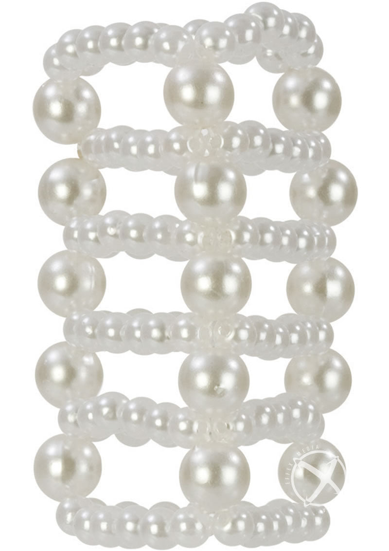 Basic Essentials Pearl Stroker Beads - Large