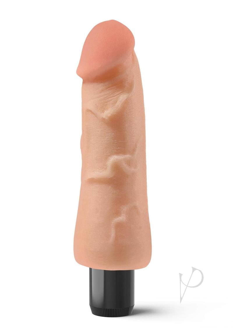 Real Feel Lifelike Toyz No. 4 Realistic Vibrating Dildo 6in - Vanilla