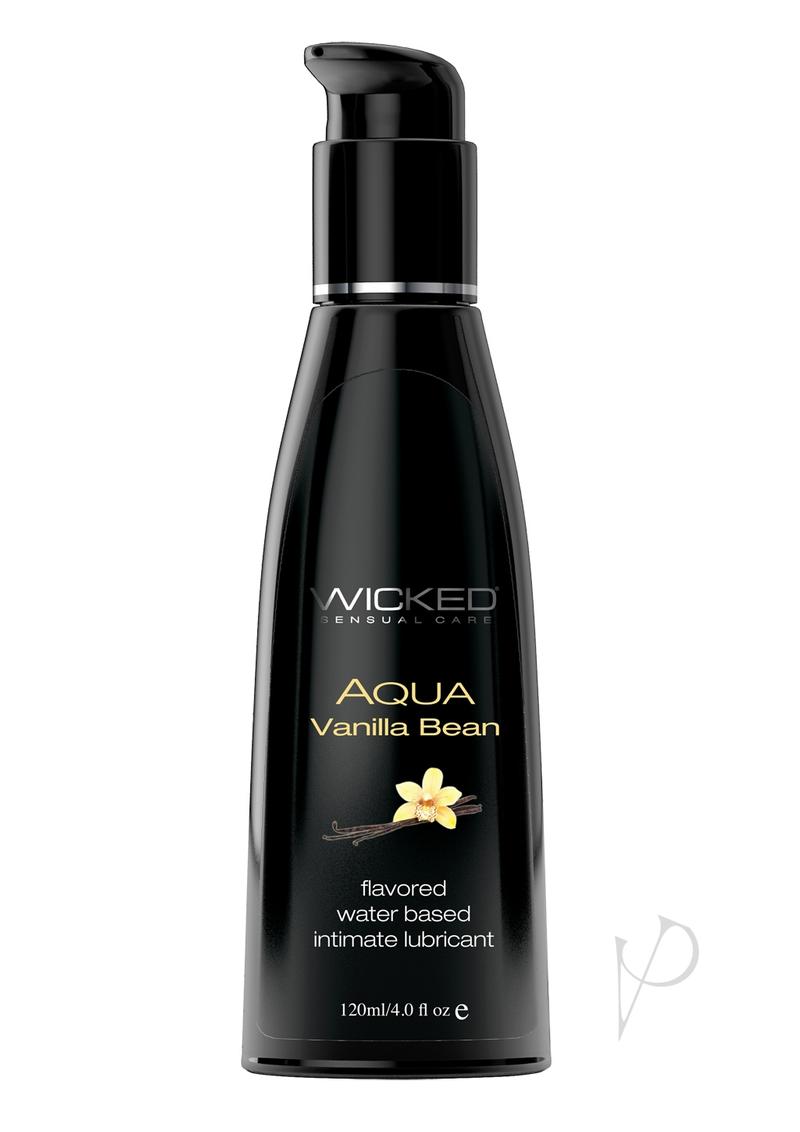 Aqua Vanilla Bean Water-Based Lubricant