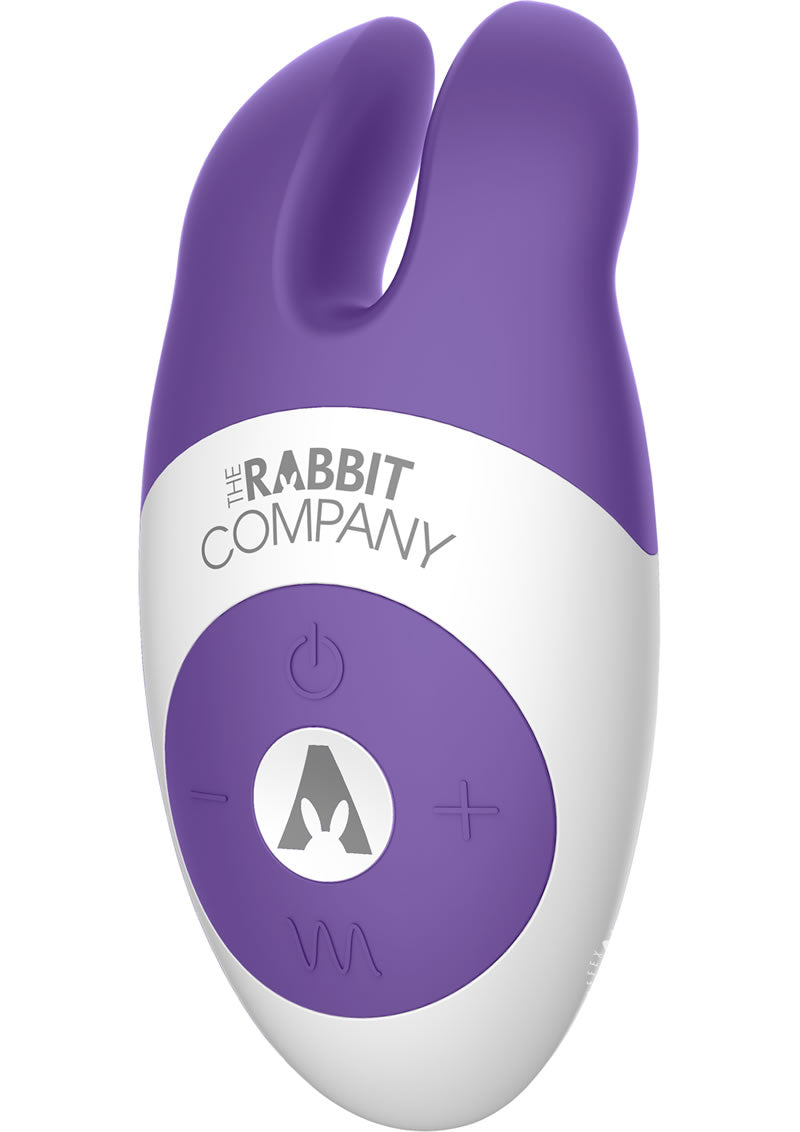 The Lay On Rabbit Rechargeable Silicone Massager