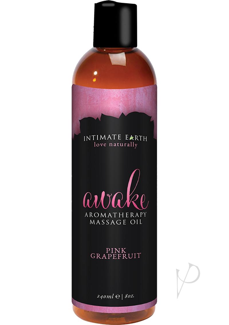 Awake Aromatherapy Massage Oil Pink Grapefruit - 4oz/8oz