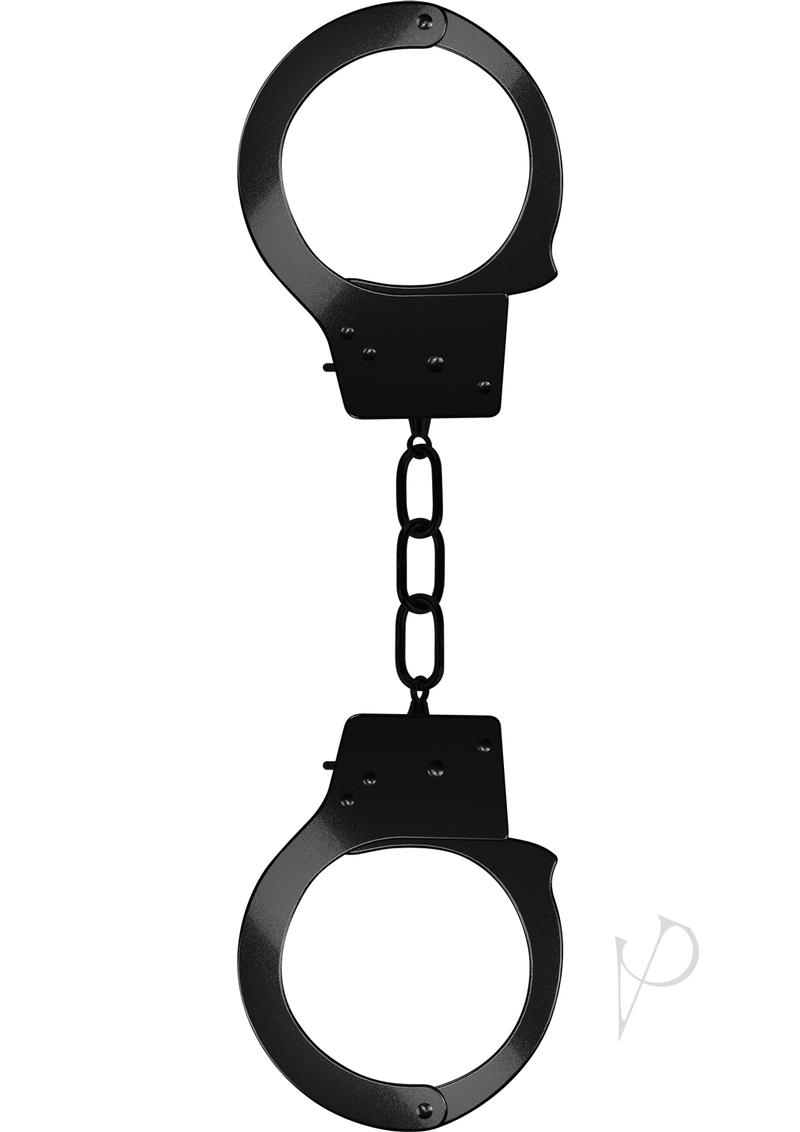 Beginner's Handcuffs - Black/Silver