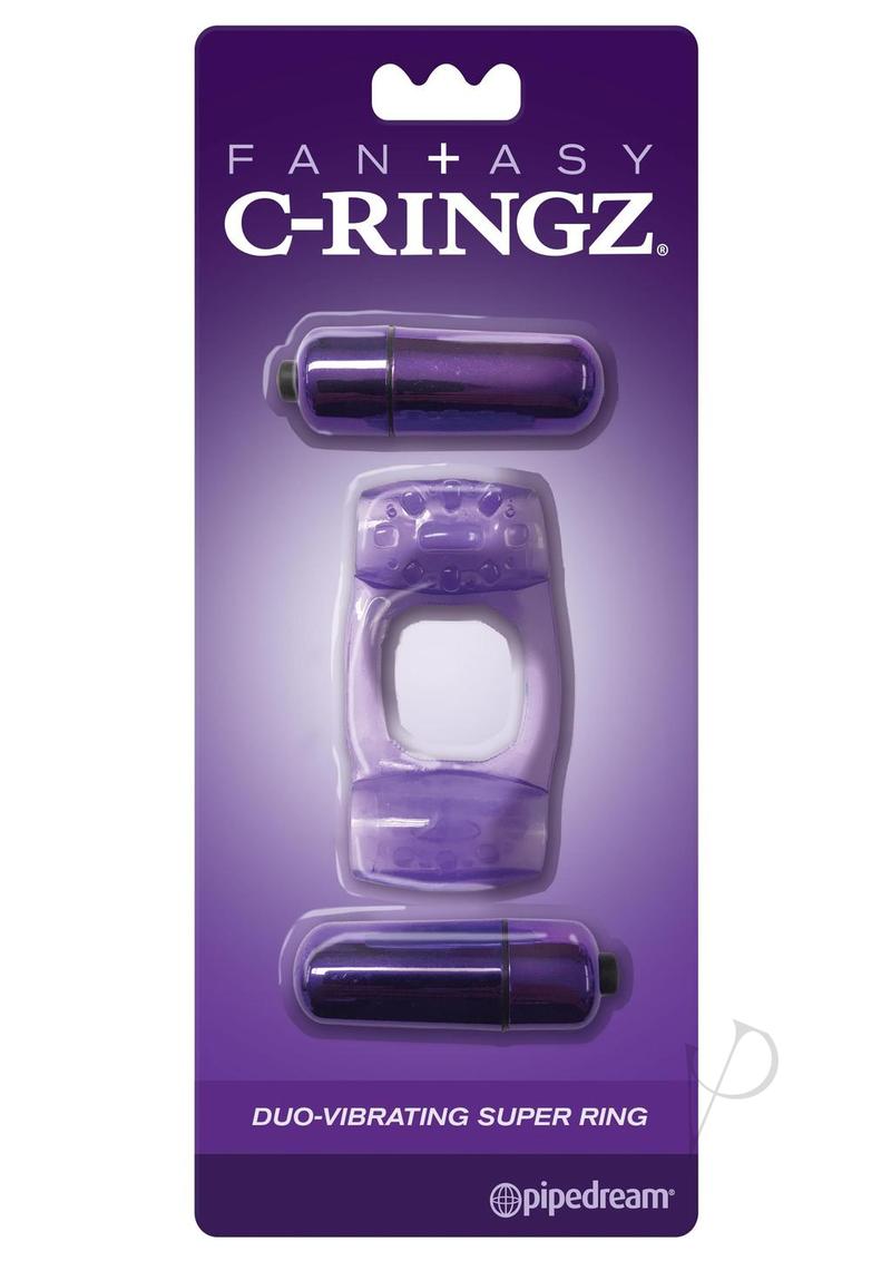 Fantasy C-Ringz Duo-Vibrating Super Ring - 2 Colors