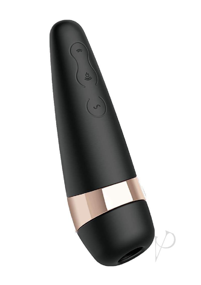 Satisfyer Pro 3+ Air Pulse Stimulation & Vibration - Black/Silver