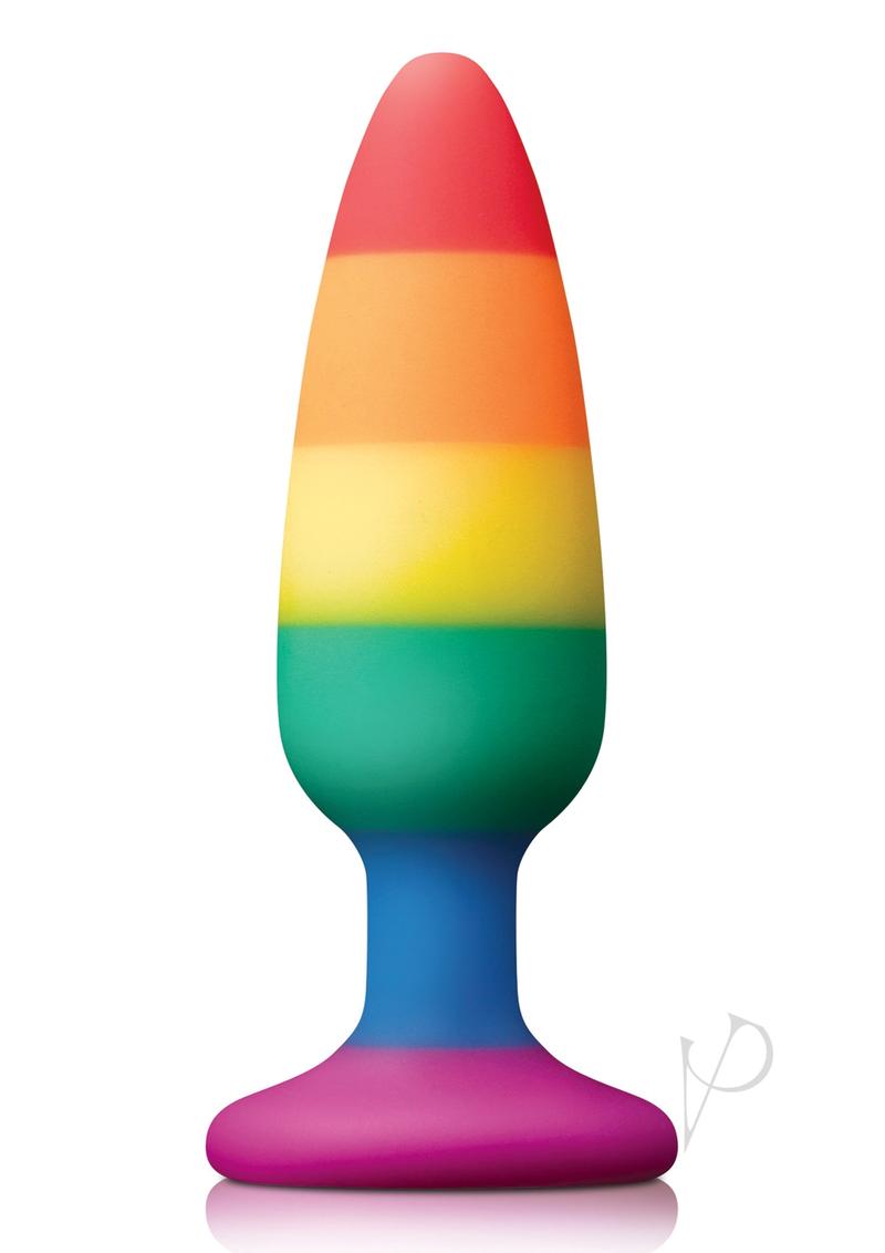 Colours Pleasure Plug Pride Editon Silicone Butt Plug - 3 Sizes