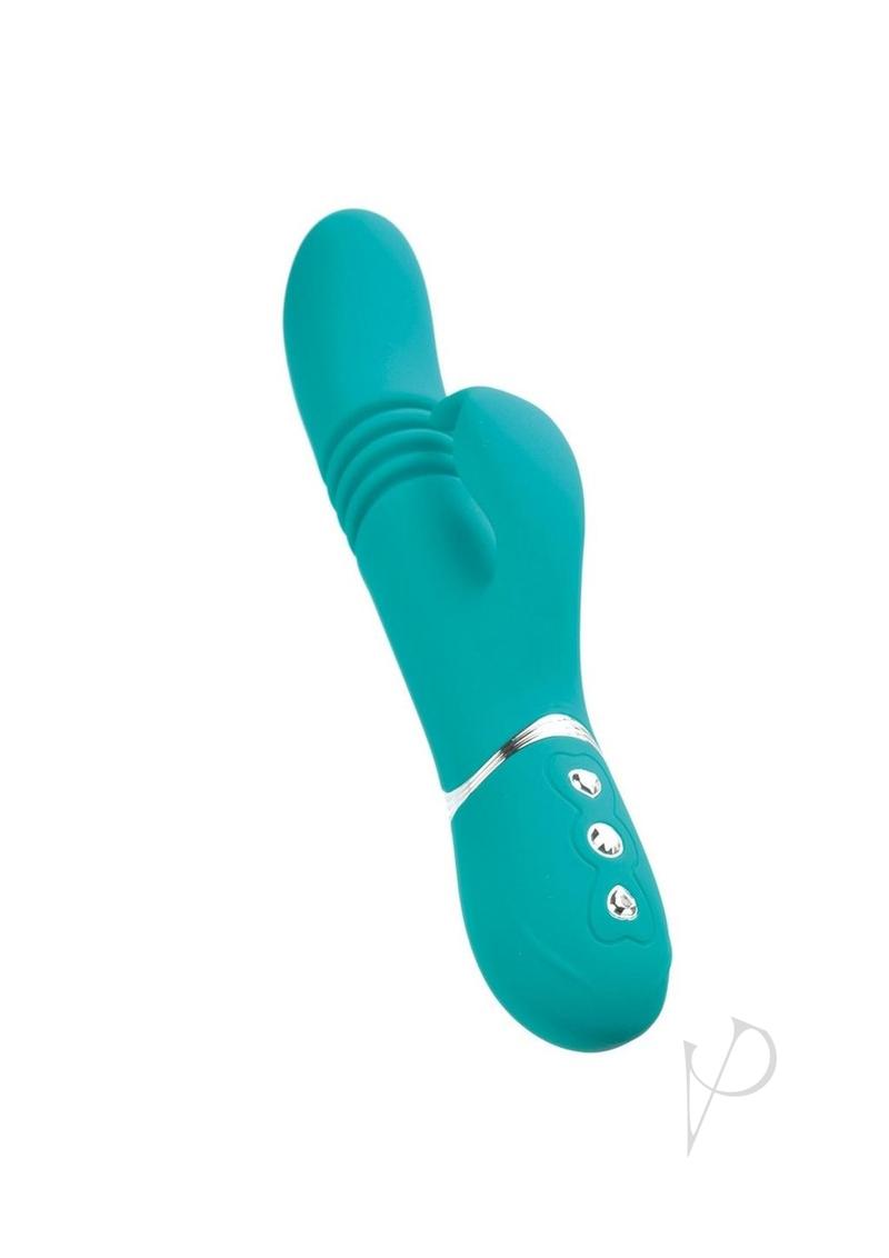 Adam & Eve Eve's Rechargeable Silicone Thrusting Rabbit Vibrator