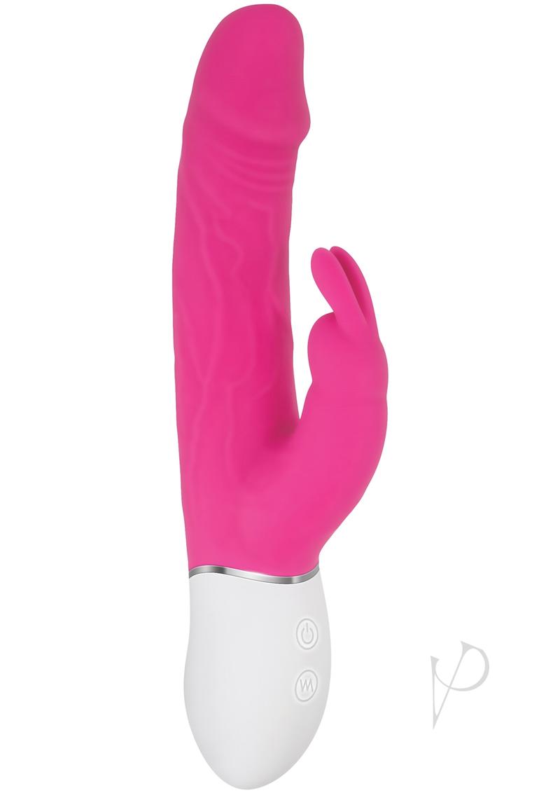 Adam & Eve Eve's Realistic Rabbit Rechargeable Silicone Rabbit Vibrator