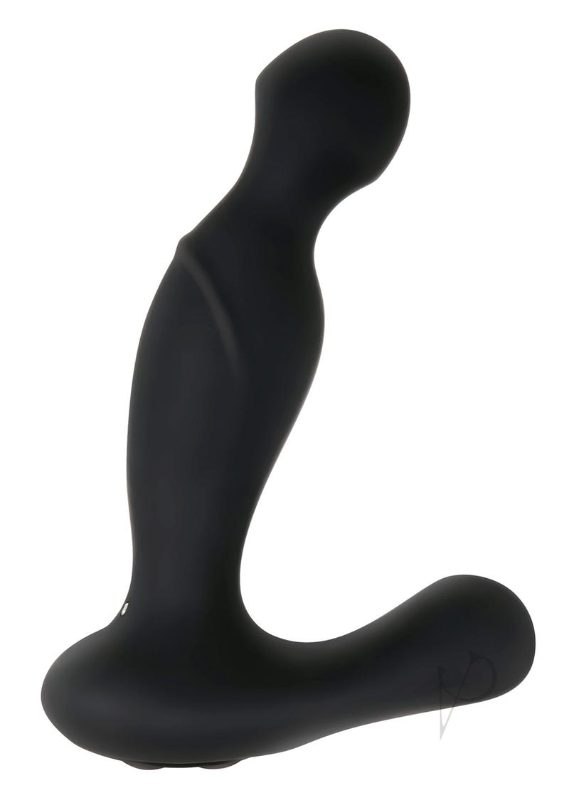 Adam & Eve Adam's Rotating P-Spot Rechargeable Silicone Massager with Remote Control