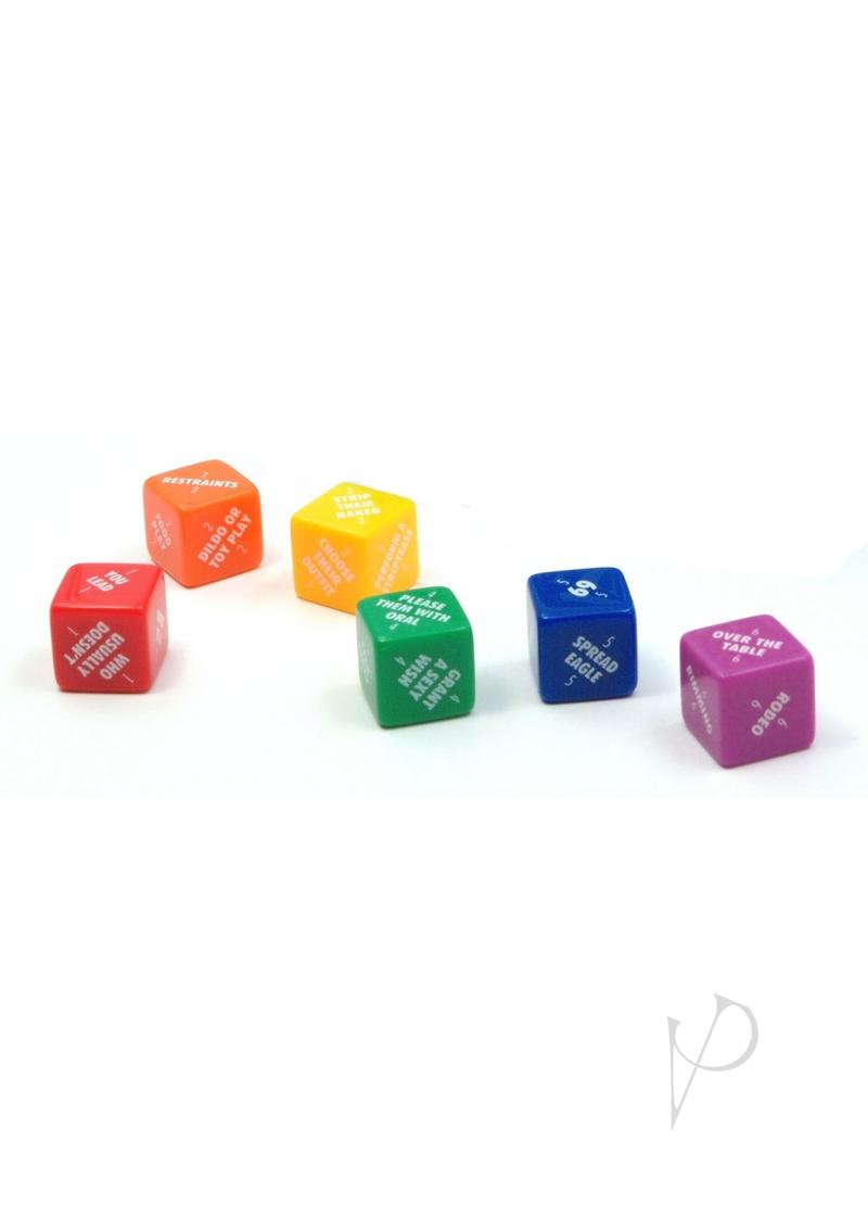 Sexy 6 Pride Edition Couples Dice Game