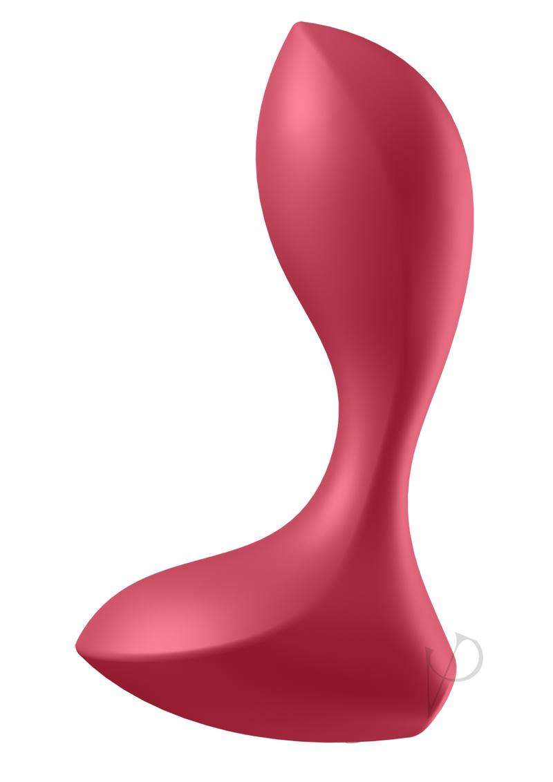 Satisfyer Backdoor Lover Silicone Vibrating Anal Plug - 2 Colors