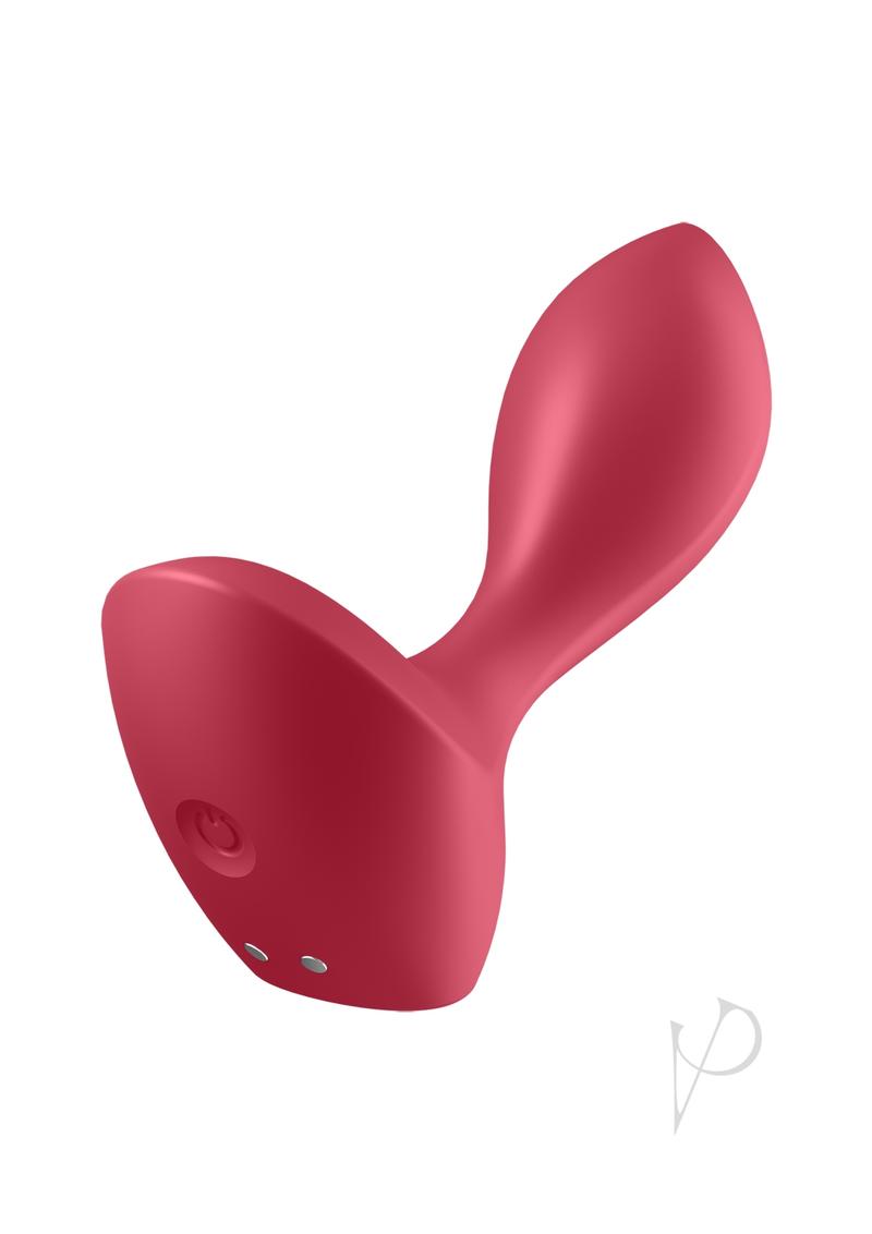 Satisfyer Backdoor Lover Silicone Vibrating Anal Plug - 2 Colors