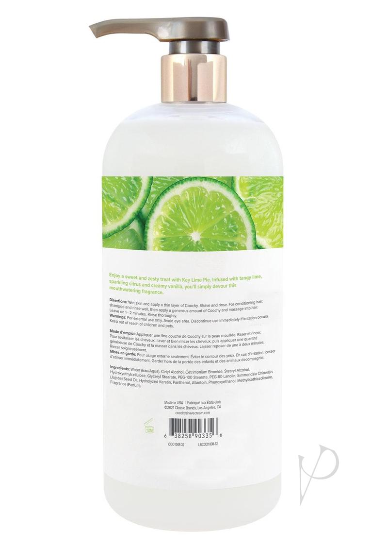 Coochy Rash Free Shave Creme - Key Lime Pie